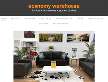 Tablet Screenshot of economywarehouse.com.au
